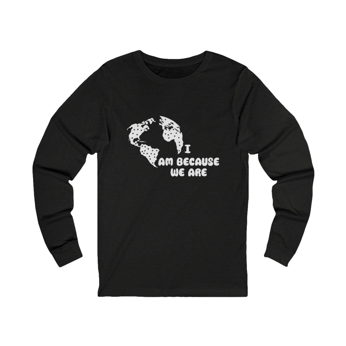 Humanity Long Sleeve Tee — Minimalist Social Justice Shirt